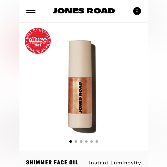 Jones Road Makeup Jones Road Shimmer Face Oil Midas Champagne Gold